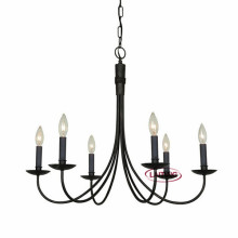 2017 hote vente moderne simple cristal noir lustre sur mesure